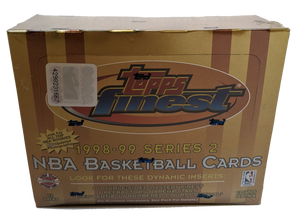 1998-99 NBA Topps Finest Basketball Series 2 - Gold Box