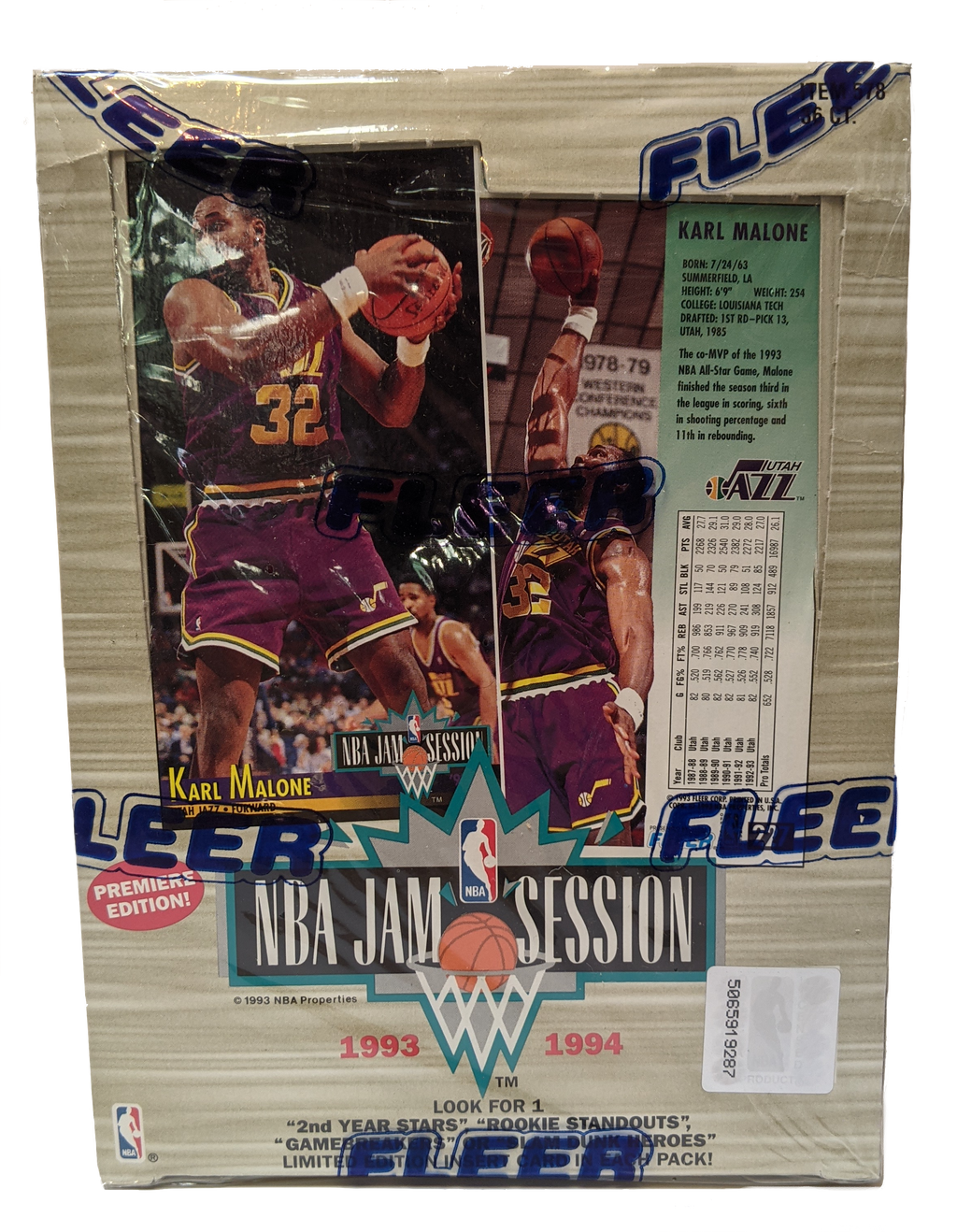 1993-94 NBA Fleer Jam Session Basketball
