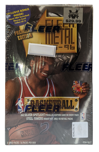 1995-96 NBA Fleer Metal Basketball - Retail