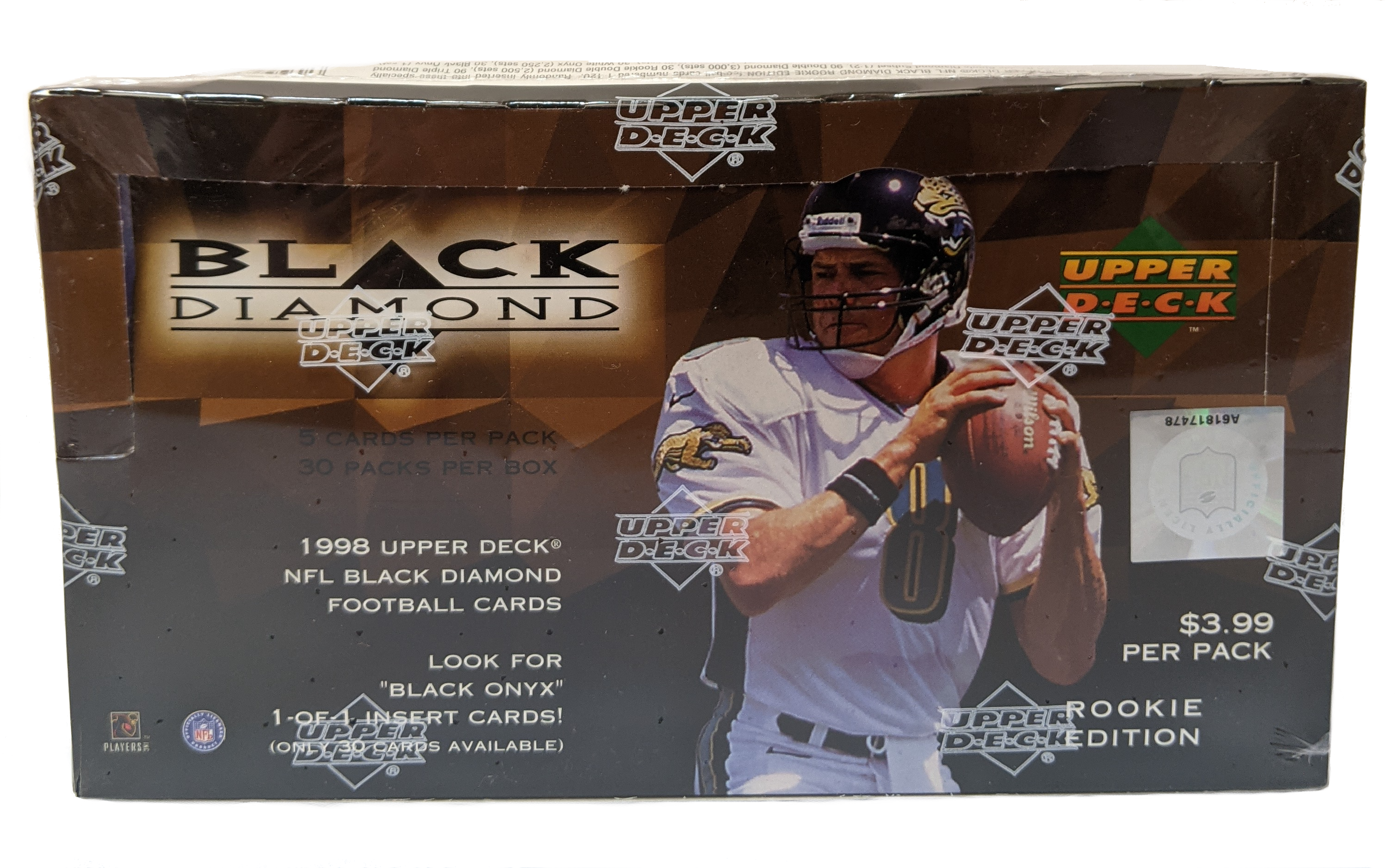 1998 NFL Upper Deck Black Diamond Football - Rookie Edition