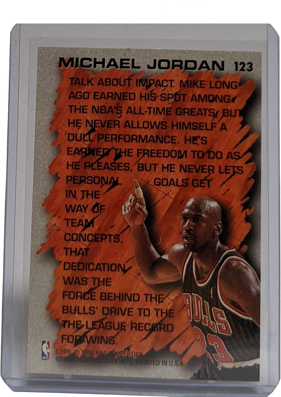 1996-97 Fleer Michael Jordan