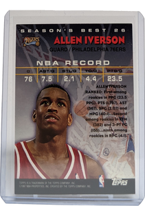 1997-98 Topps Allen Iverson