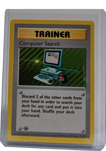 1999 Pokemon Computer Search - 1st Edition Shadowless