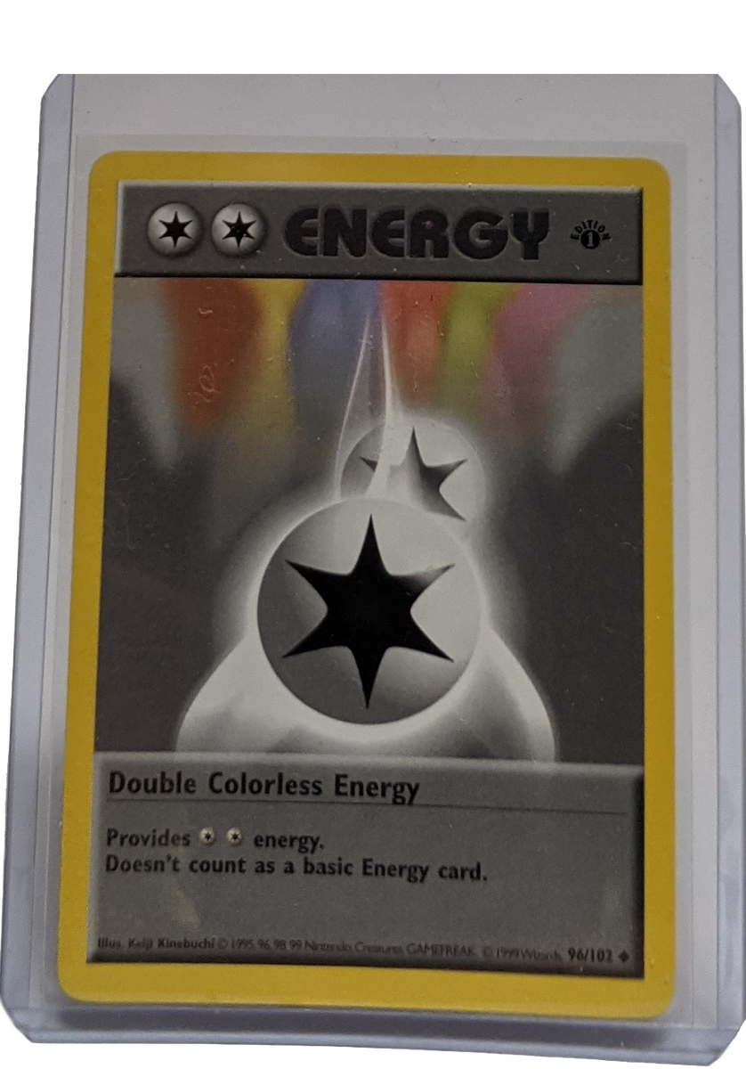 colorless energy card pokemon 2017 SM#4+ GX Battle Boost Double Reverse Holofoil #114/114 Special Energy Double Colorless Energy | Dex
