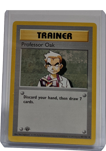 1999 Pokemon Professor Oak - 1st Edition Shadowless