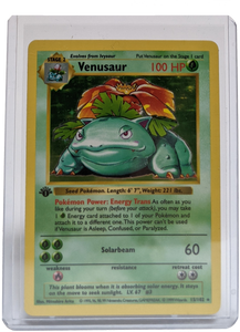 1999 Pokemon Venusaur - 1st Edition Shadowless