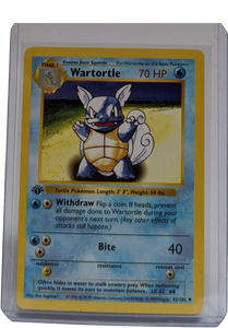 1999 Pokemon Wartortle - 1st Edition Shadowless