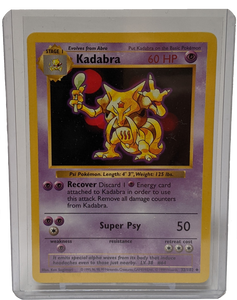 1999 Pokemon Kadabra - Unlimited Shadowless