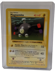 1999 Pokemon Magnemite - Unlimited Shadowless