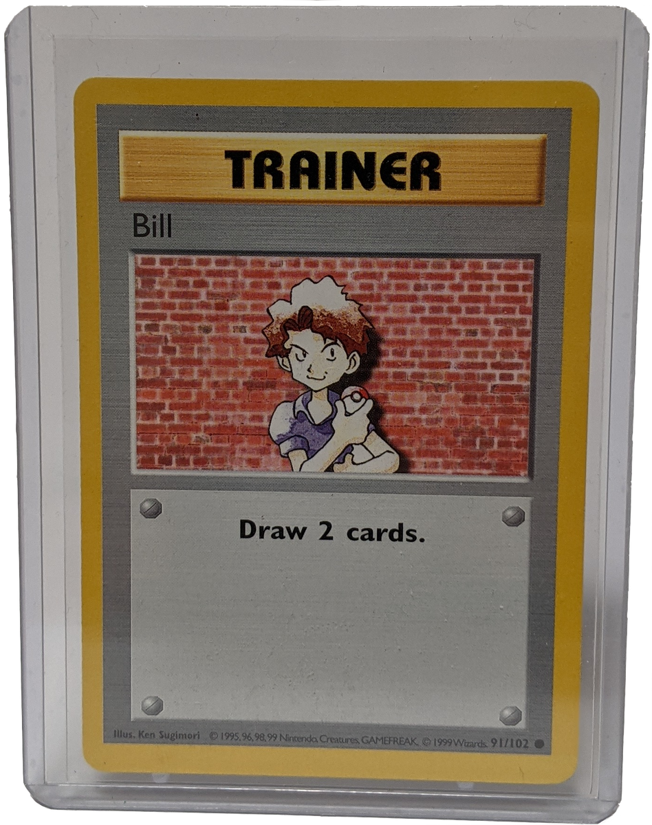 pokemon trainer bill card value Amazon.com: Pokemon - Bill's Transfer 156/165 - Pokemon 151 - Reverse Foil main image 0