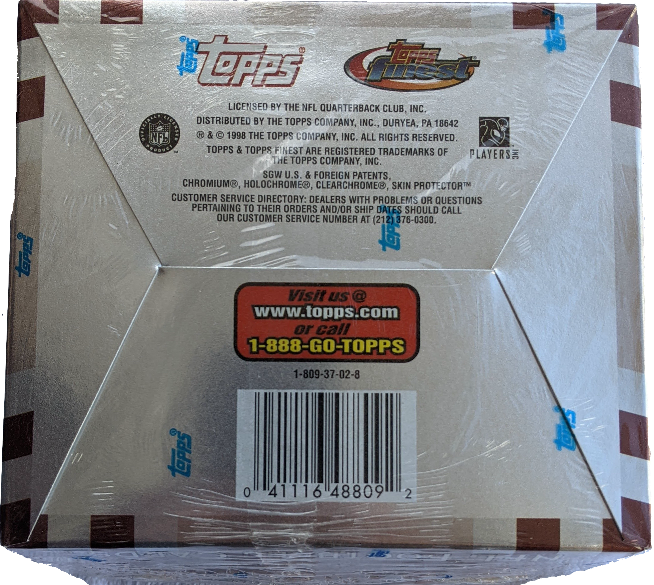 1998 NFL Topps Finest Football - Series 2