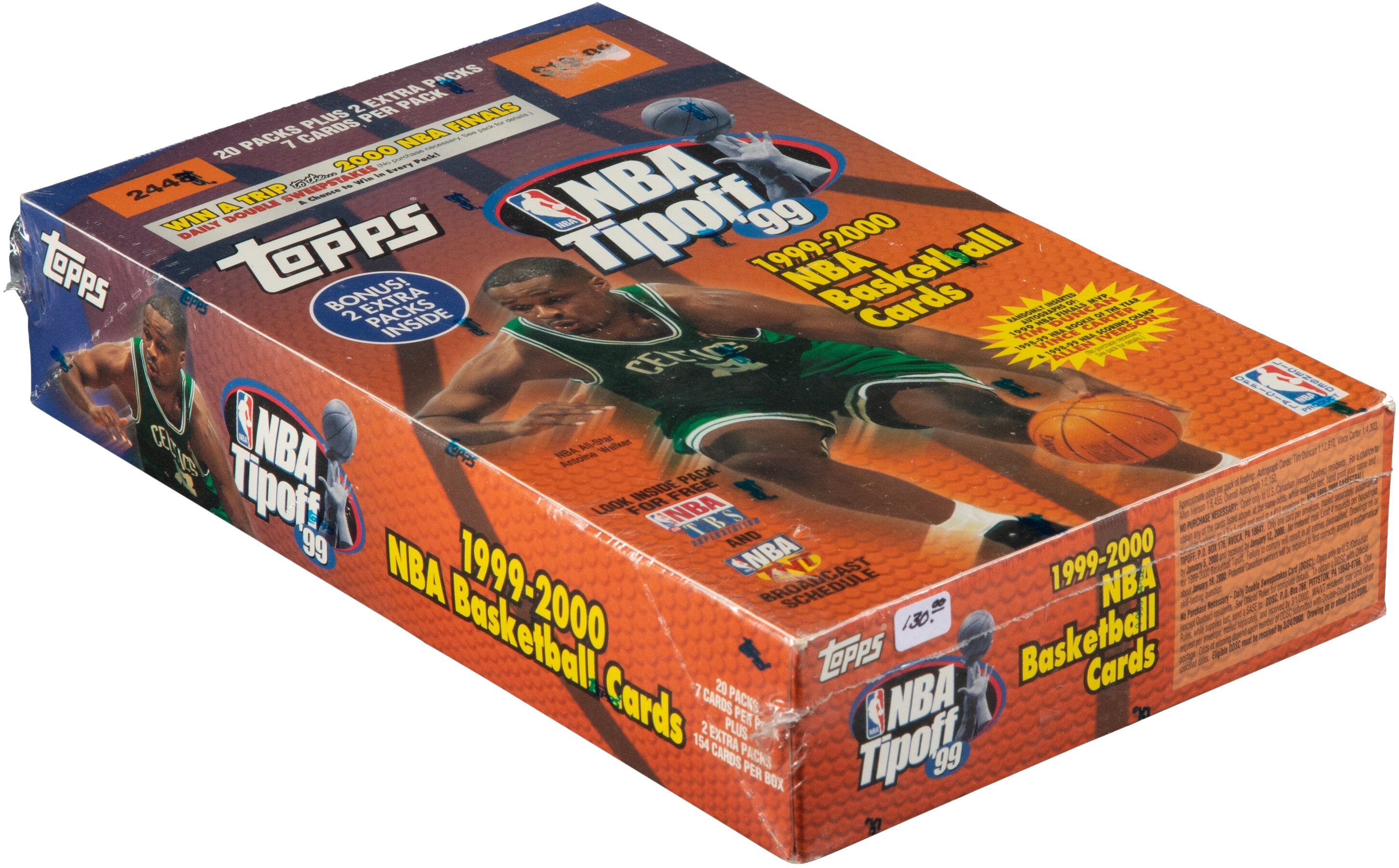 1999-2000 NBA Tip Off Basketball (Lot of 4 Boxes)