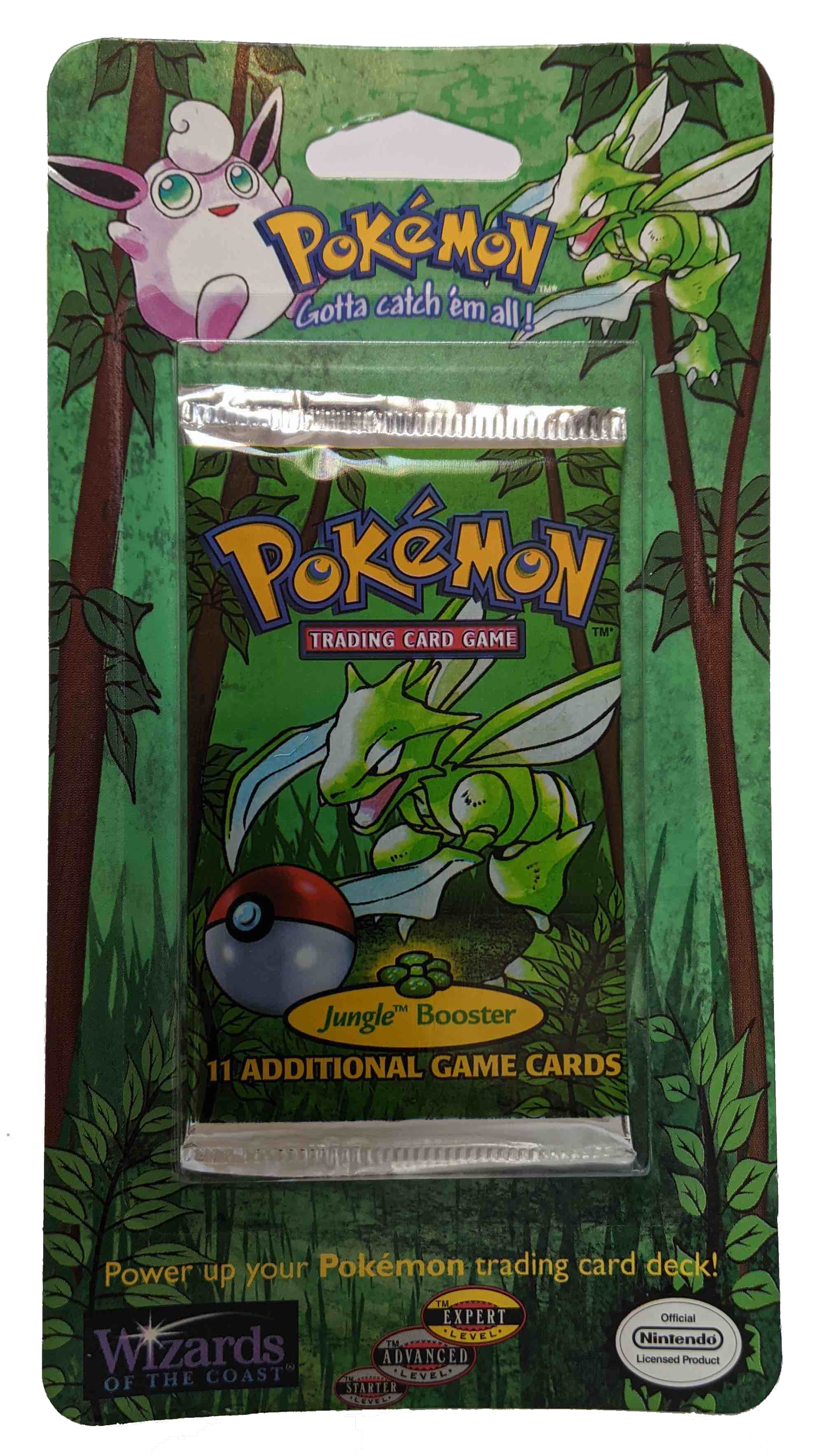 1999 Pokemon Jungle Booster Blister Pack - Scyther