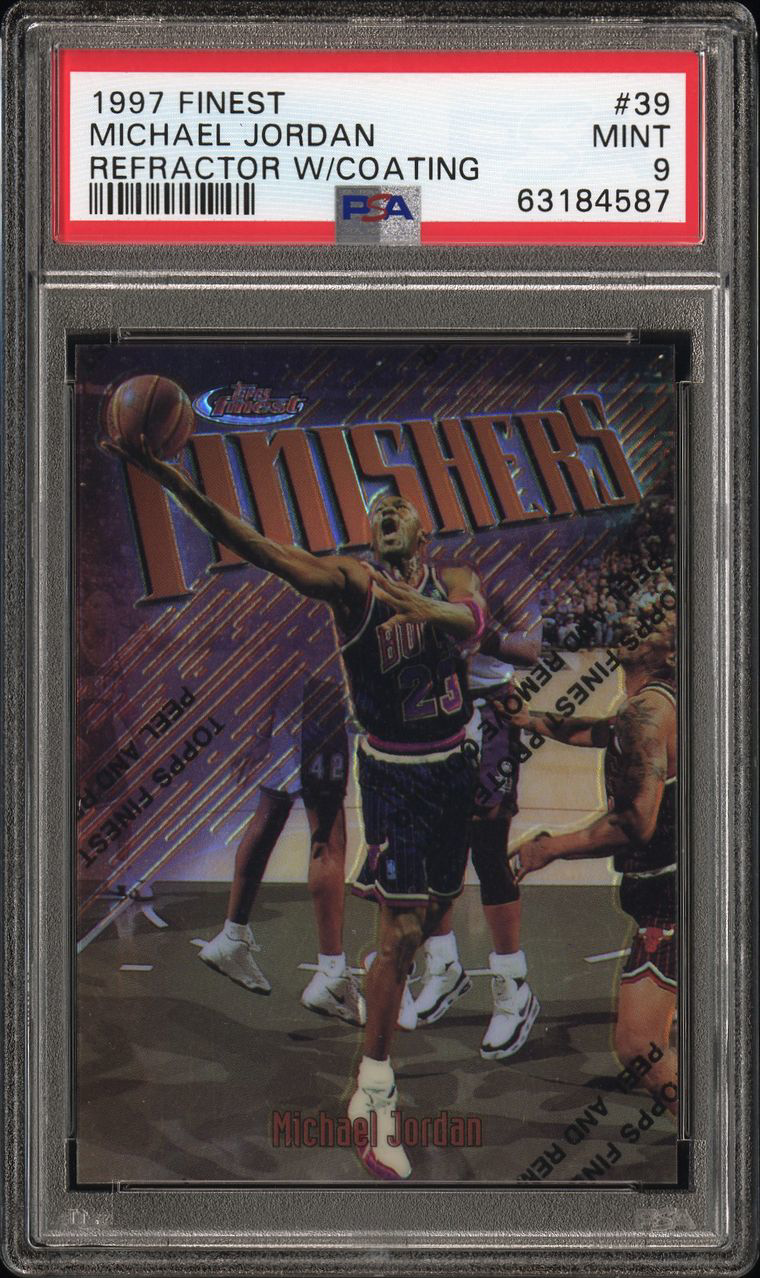 Topps finest michael jordan online
