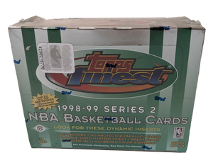 1998-99 NBA Topps Finest Basketball Series 2 - Green Box