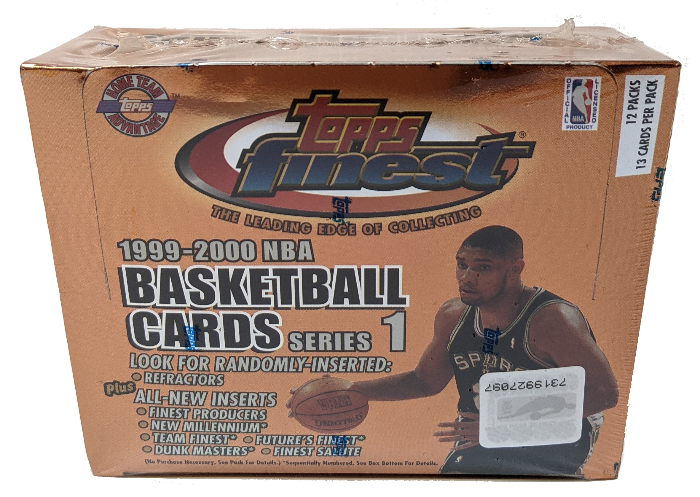 1998 Topps Finest Dual-sided Refractor Kobe Bryant Chro