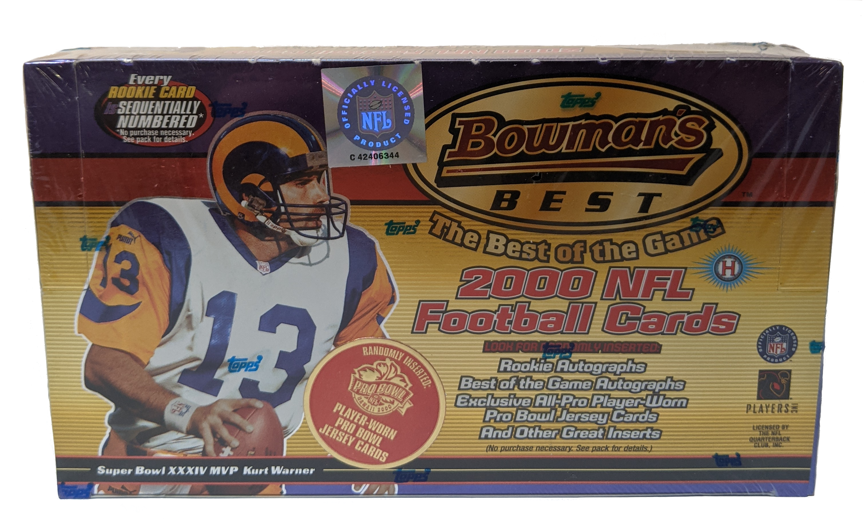 2000 NFL Bowman’s Best Football