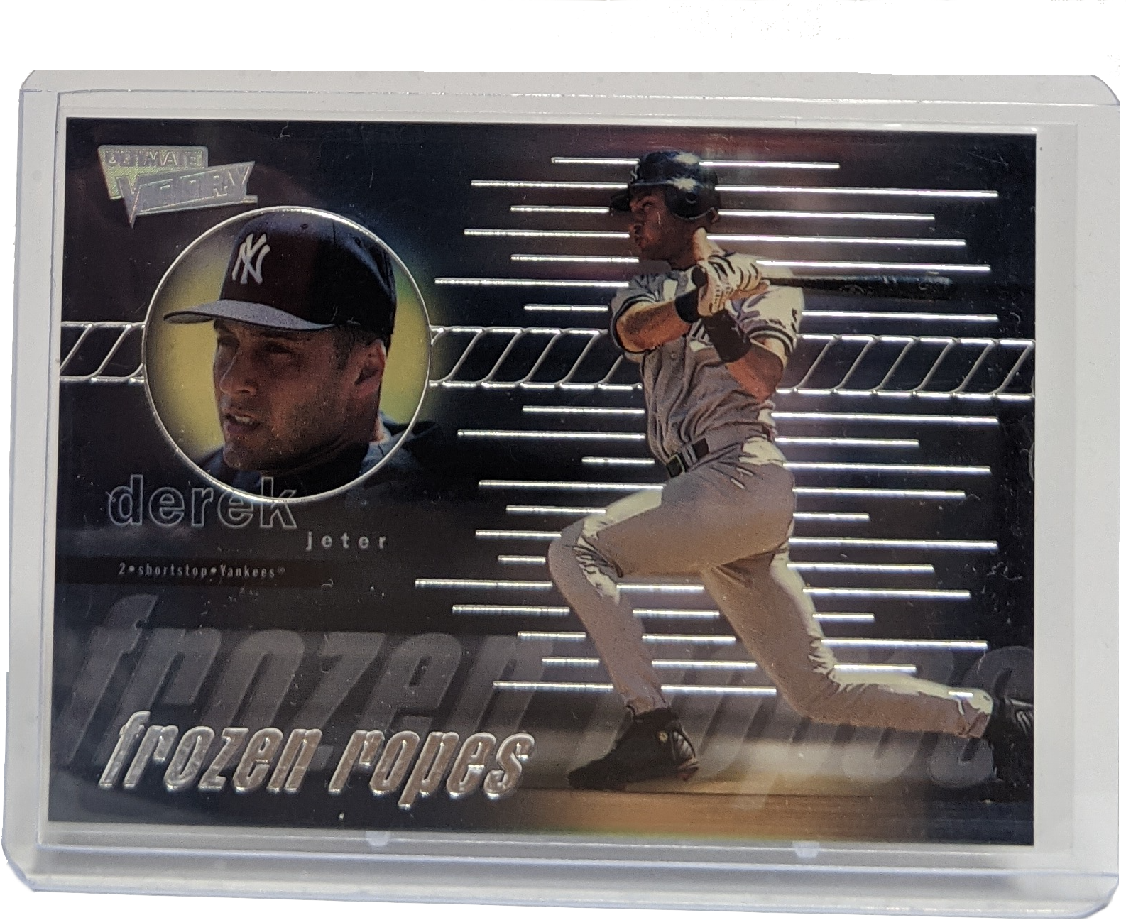 1999 Upper Deck Ultimate Victory Derek Jeter - Frozen Ropes