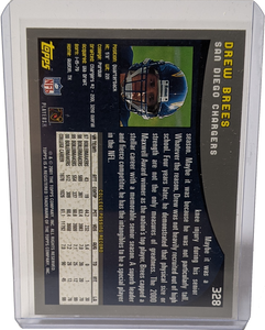 2001 Topps Drew Brees RC