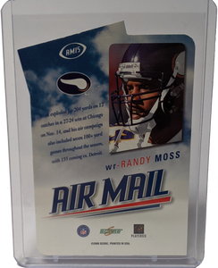 2000 Score Randy Moss Air Mail Insert