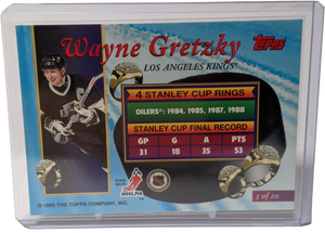 1994 Topps Finest Wayne Gretzky Ring Leaders #5