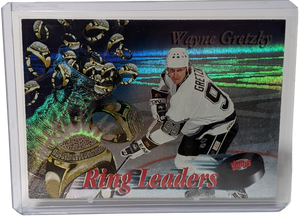 1994 Topps Finest Wayne Gretzky Ring Leaders #5