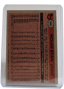 1981 Topps Nolan Ryan