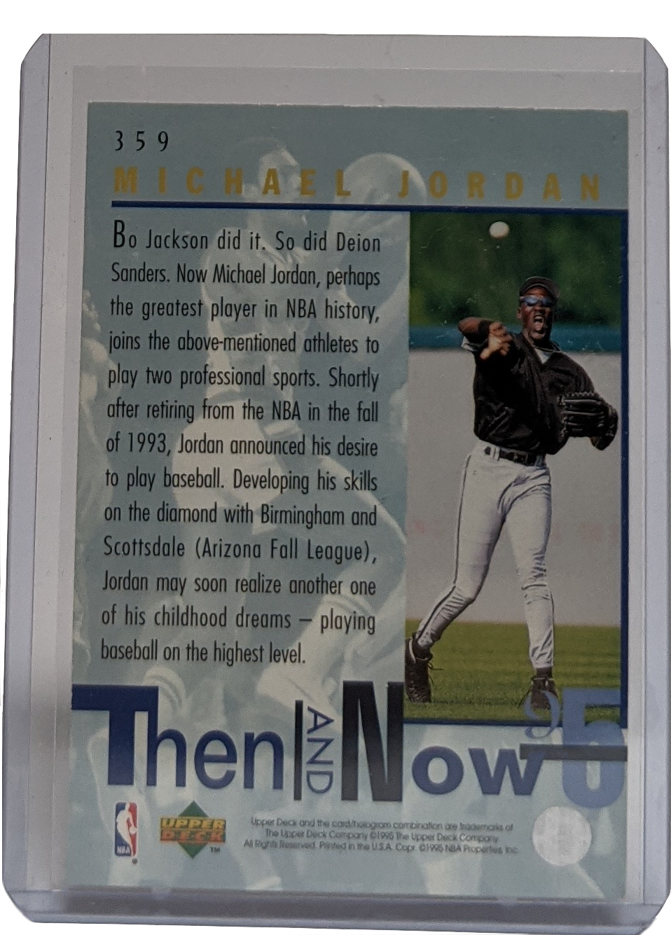 1995-96 Upper Deck Michael Jordan