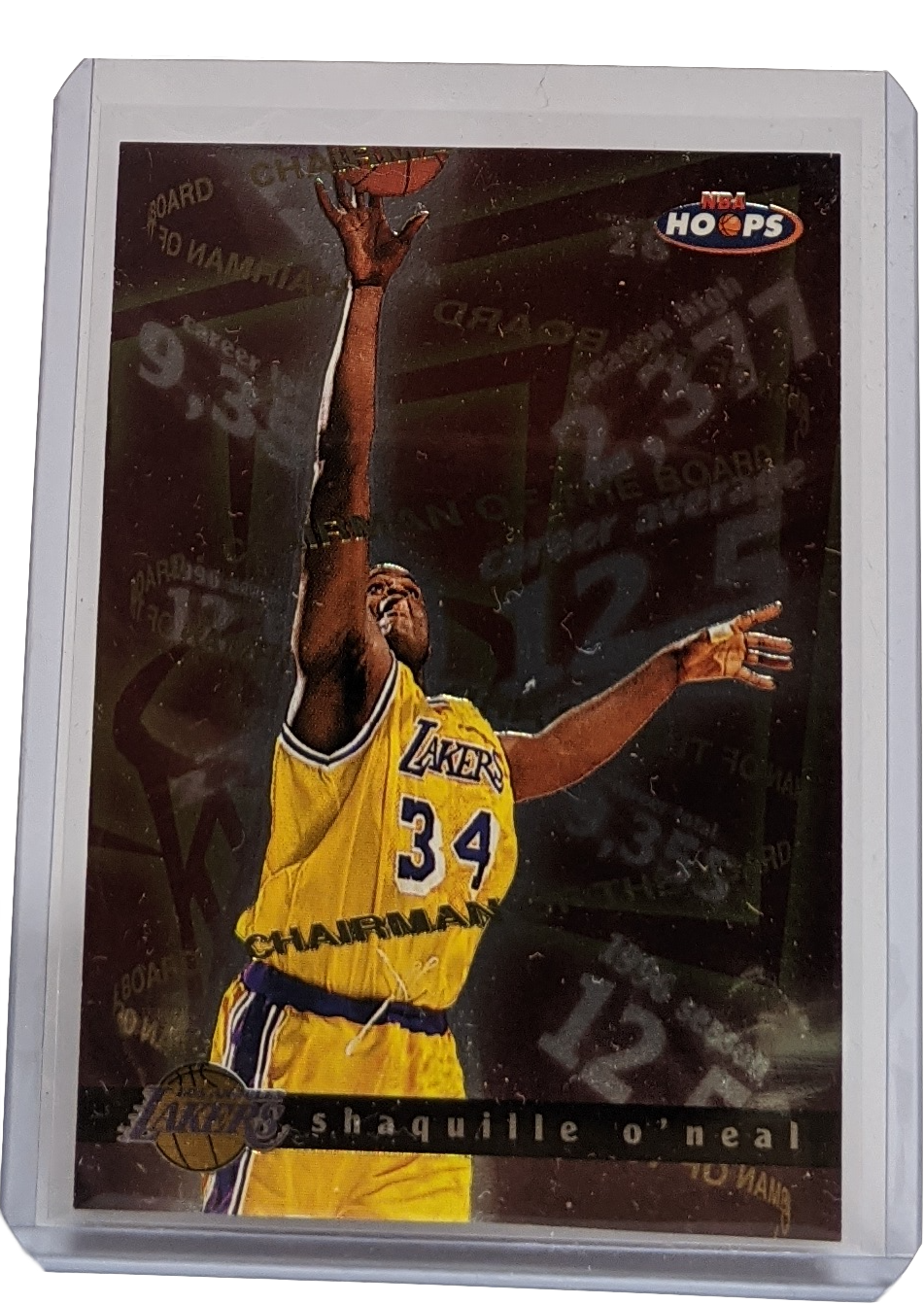 1997-98 NBA Hoops Shaquille O'Neal - Chairman of the Board