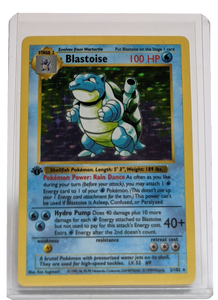 1999 Pokemon Blastoise - 1st Edition Shadowless | Kaiya's Collectibles 1999 Pokemon Blastoise - 1st Edition Shadowless | Kaiya's Collectibles