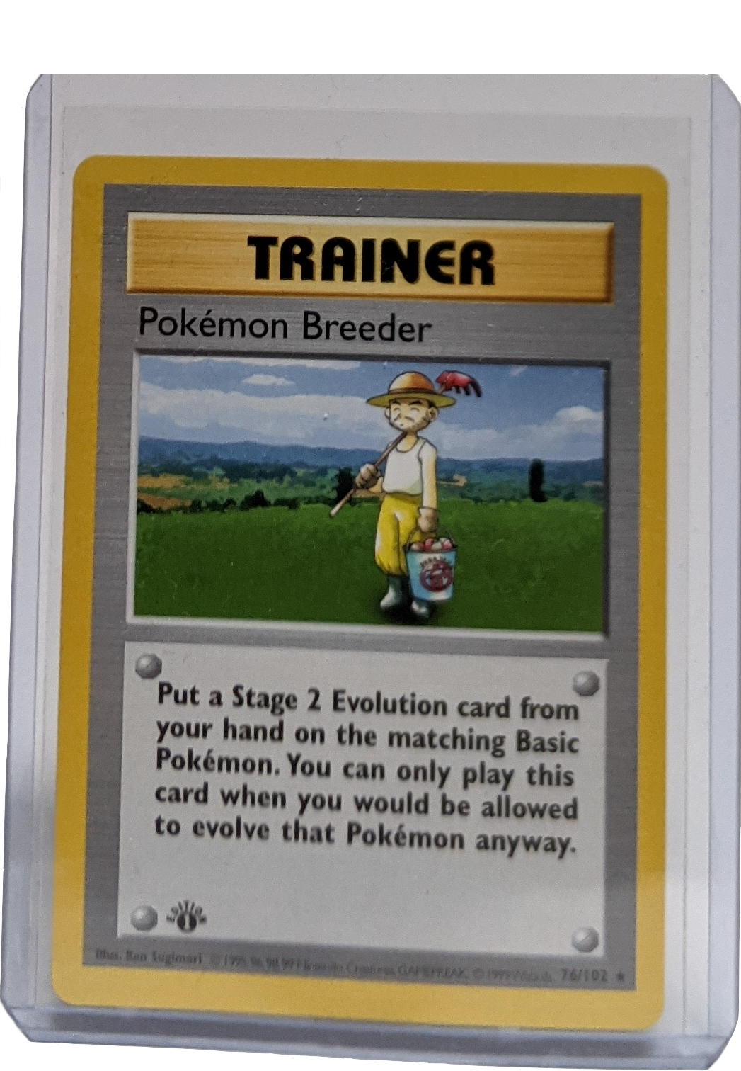 1999 Pokemon Breeder - 1st Edition Shadowless