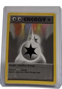 1999 Pokemon Double Colorless Energy - 1st Edition Shadowless