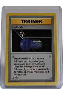 1999 Pokemon Defender - 1st Edition Shadowless