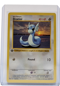1999 Pokemon Dratini - 1st Edition Shadowless | Kaiya's Collectibles 1999 Pokemon Dratini - 1st Edition Shadowless | Kaiya's Collectibles