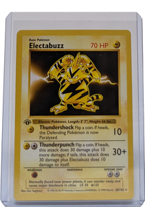 1999 Pokemon Electabuzz - 1st Edition Shadowless
