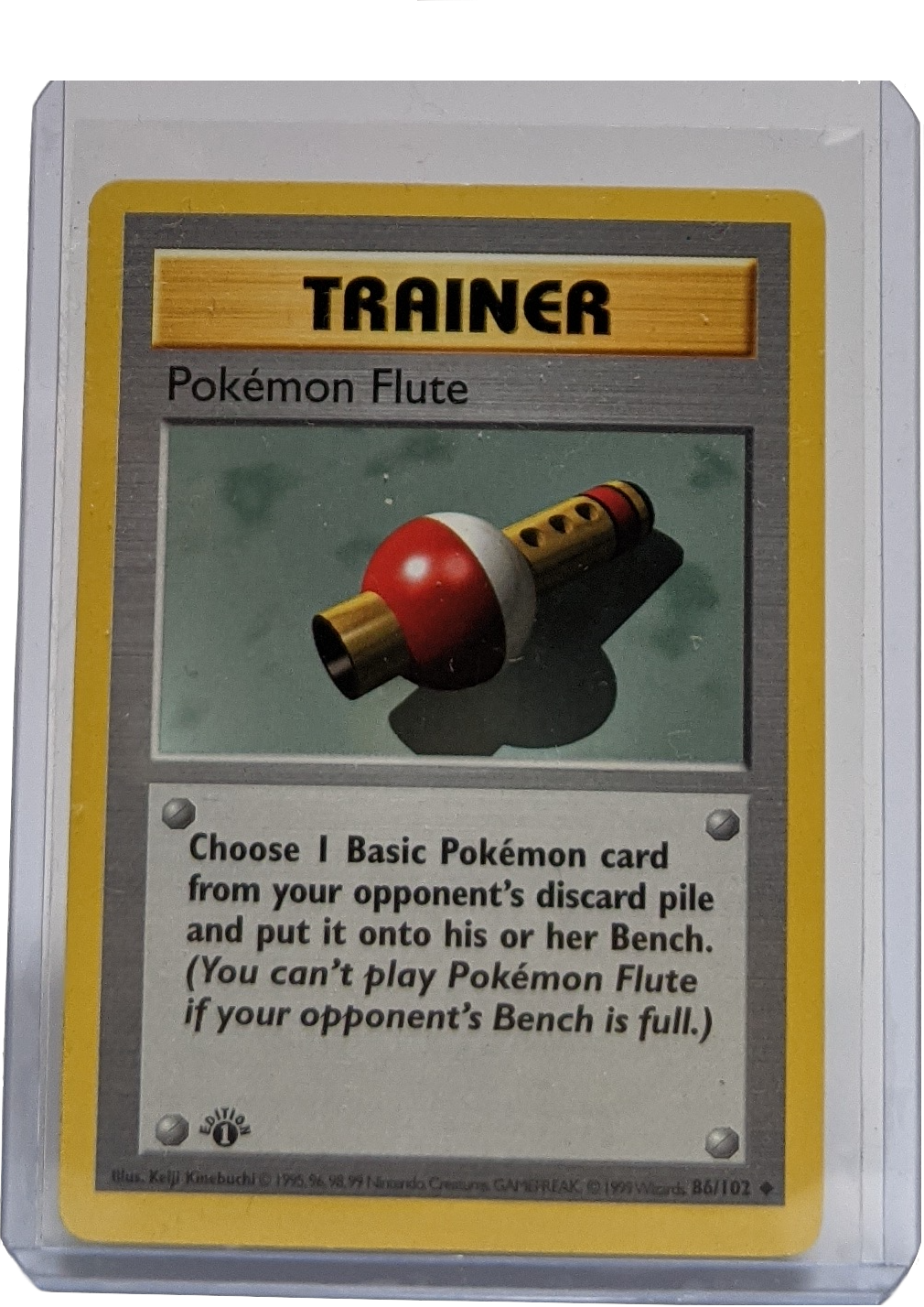 1999 Pokemon Flute - 1st Edition Shadowless