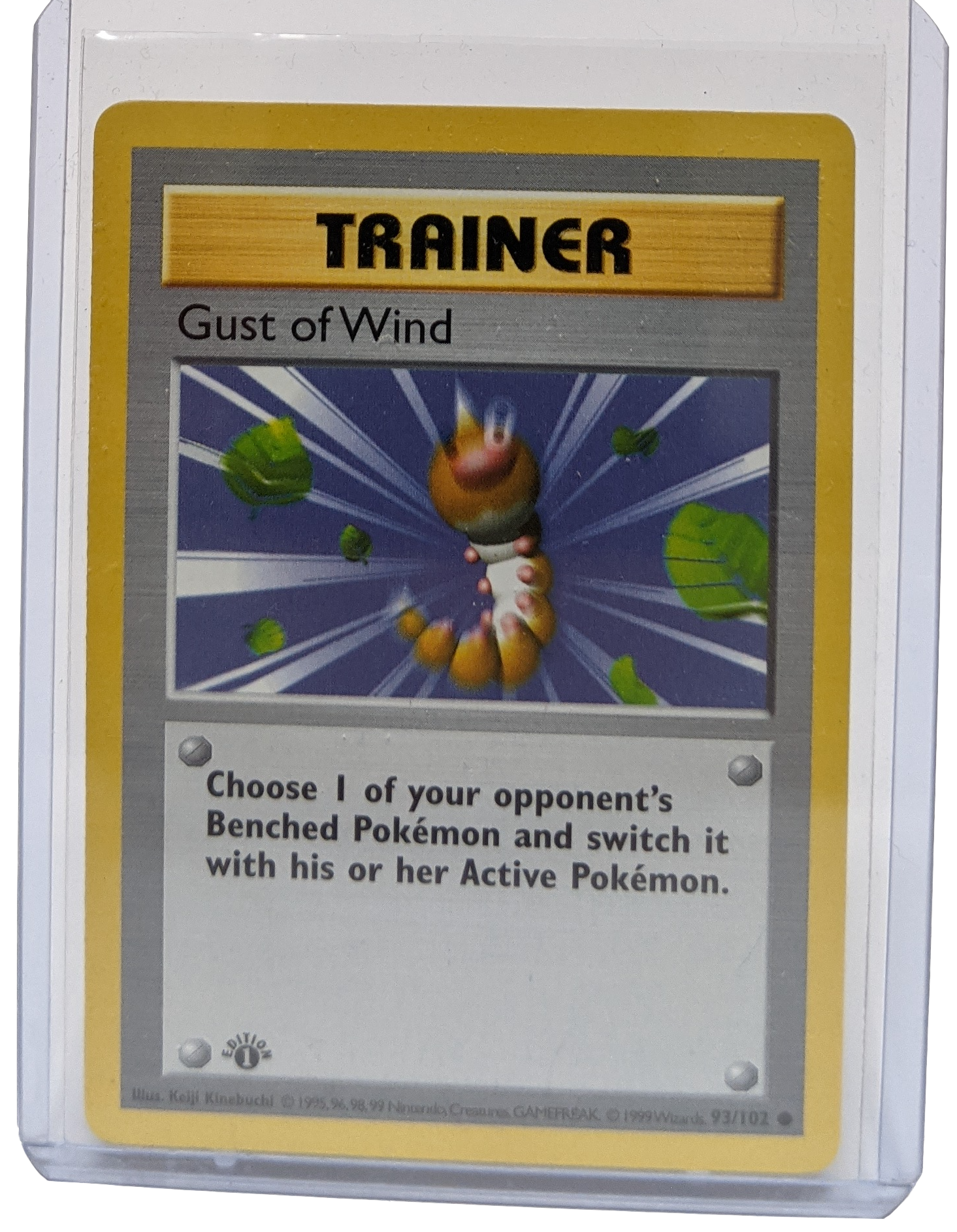 1999 Pokemon Gust of Wind - 1st Edition Shadowless