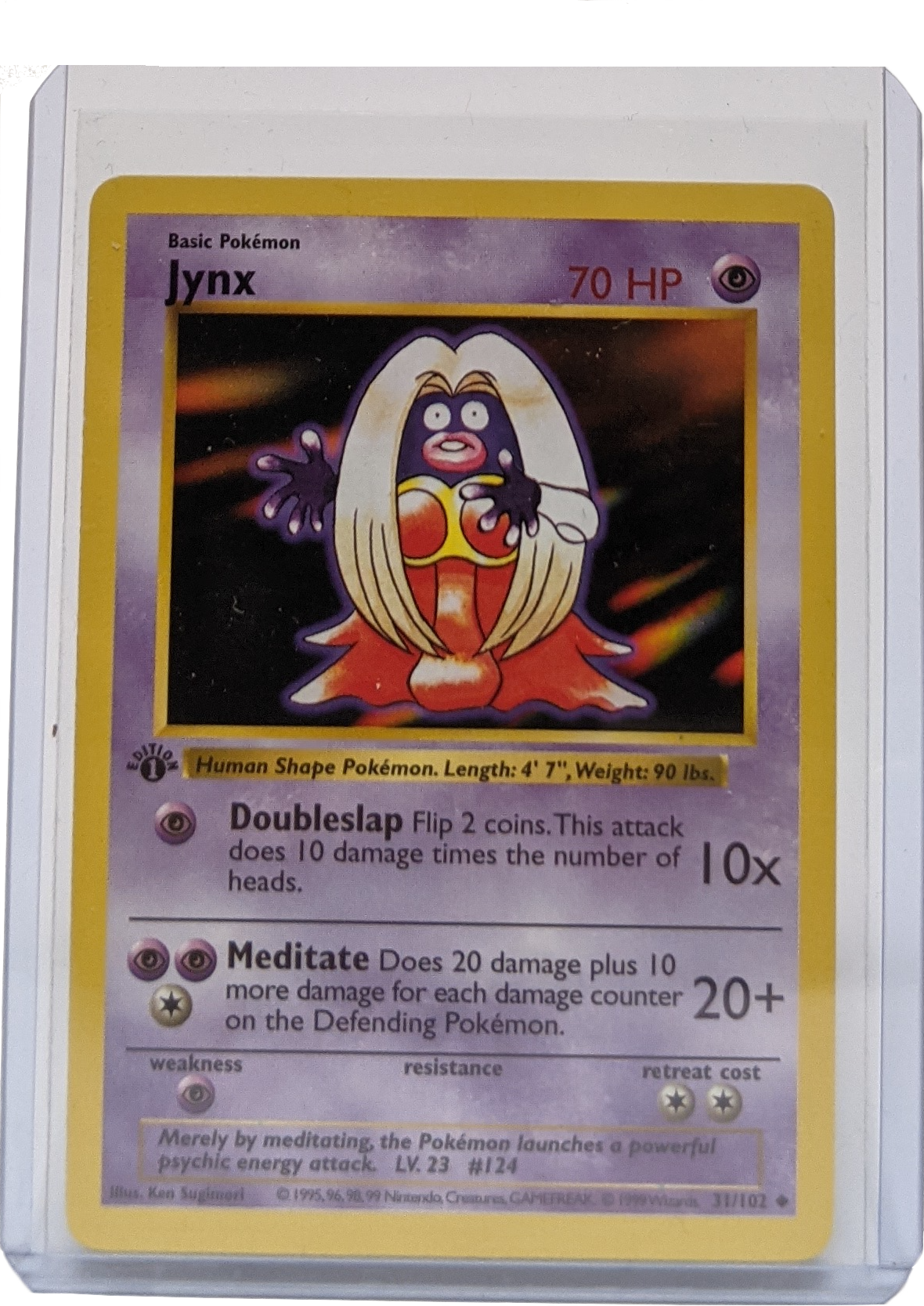1999 jynx pokemon card value 1999 jynx pokemon card value 1999 POKEMON BASE SET 1ST EDITION #31 JYNX PSA 10