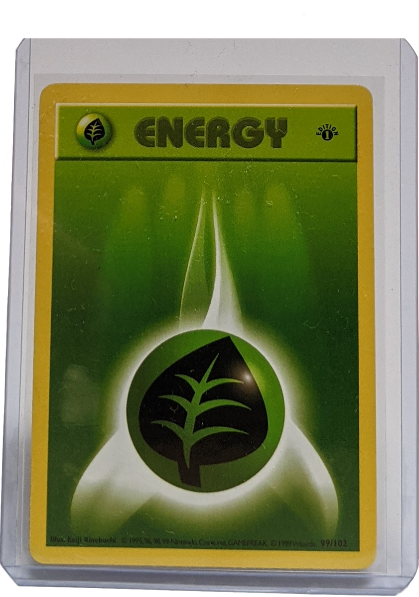 1999 Pokemon Leaf Energy - 1st Edition Shadowless | Kaiya's Collectibles