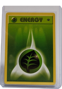 1999 Pokemon Leaf Energy - 1st Edition Shadowless