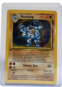 1999 Pokemon Machamp - 1st Edition | Kaiya's Collectibles 1999 Pokemon Machamp - 1st Edition | Kaiya's Collectibles