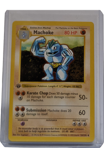 1999 Pokemon Machoke - 1st Edition Shadowless