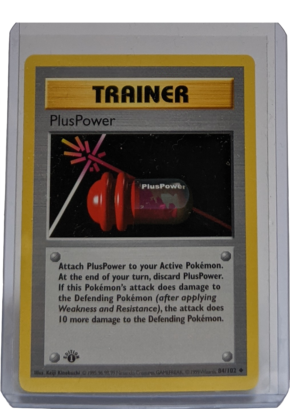 1999 Pokemon Plus Power - 1st Edition Shadowless