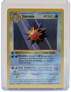 1999 Pokemon Starmie - 1st Edition Shadowless