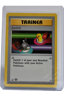 1999 Pokemon Switch - 1st Edition Shadowless