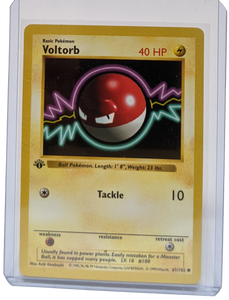 1999 Pokemon Voltorb - 1st Edition Shadowless