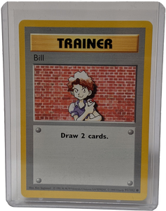 1999 Pokemon Trainer Bill - Unlimited Shadowless | Kaiya's Collectibles 1999 Pokemon Trainer Bill - Unlimited Shadowless | Kaiya's Collectibles