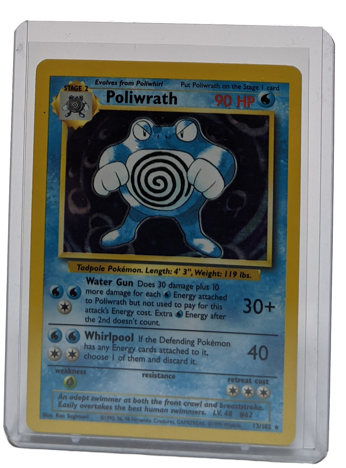 1999 Pokemon Poliwrath - Unlimited