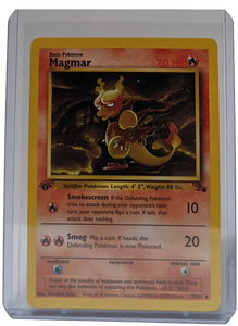 1999 Pokemon Fossil Magmar - 1st Edition